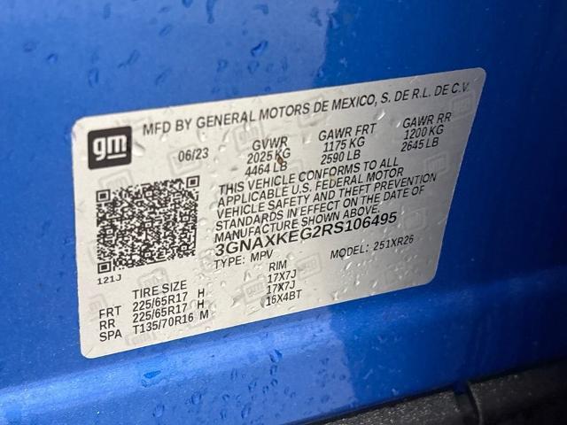 used 2024 Chevrolet Equinox car, priced at $22,443