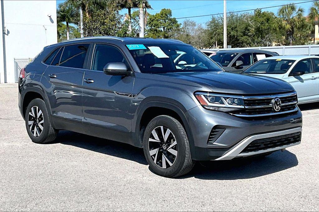 used 2023 Volkswagen Atlas Cross Sport car, priced at $23,650