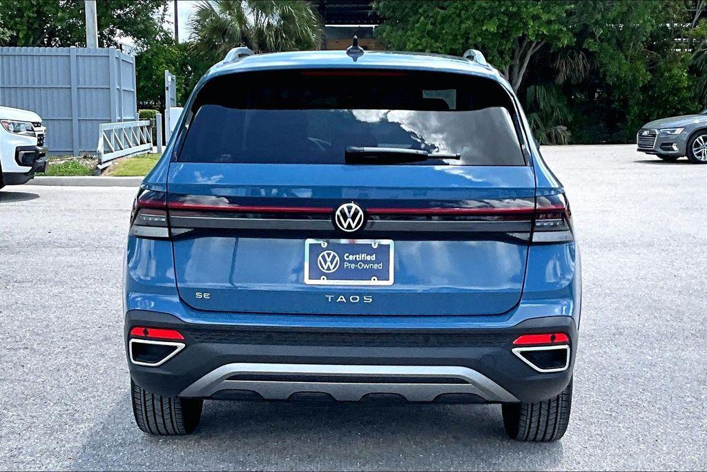 used 2025 Volkswagen Taos car, priced at $24,949