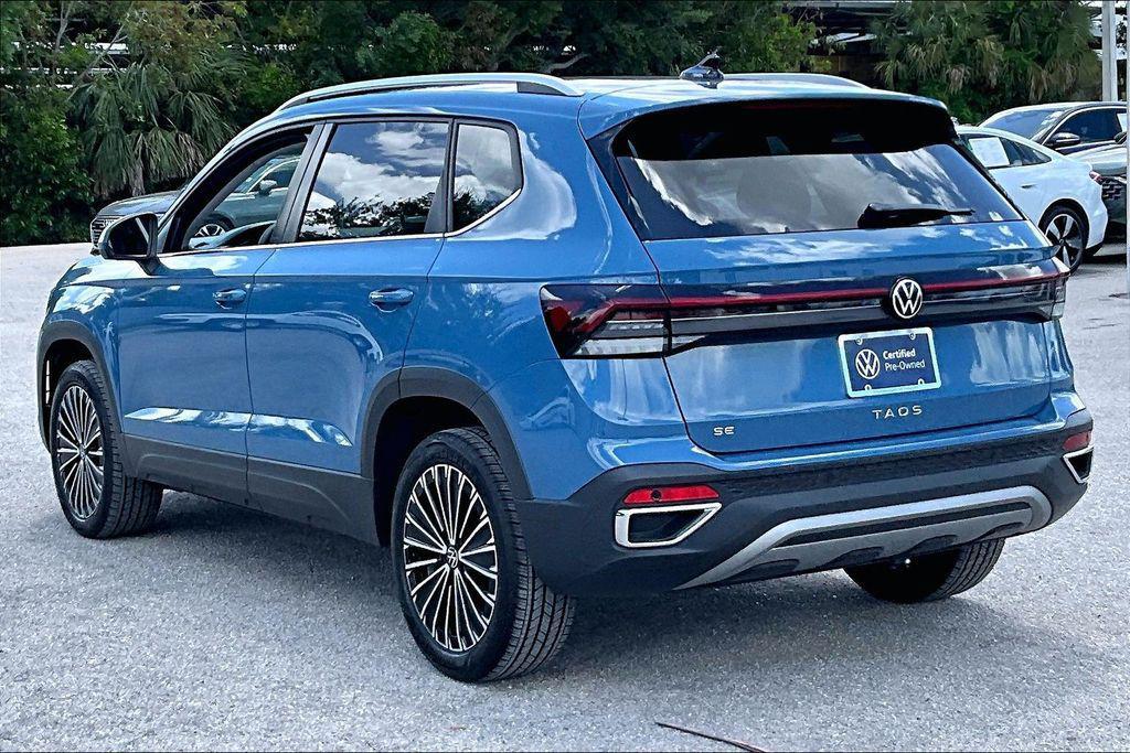used 2025 Volkswagen Taos car, priced at $24,949