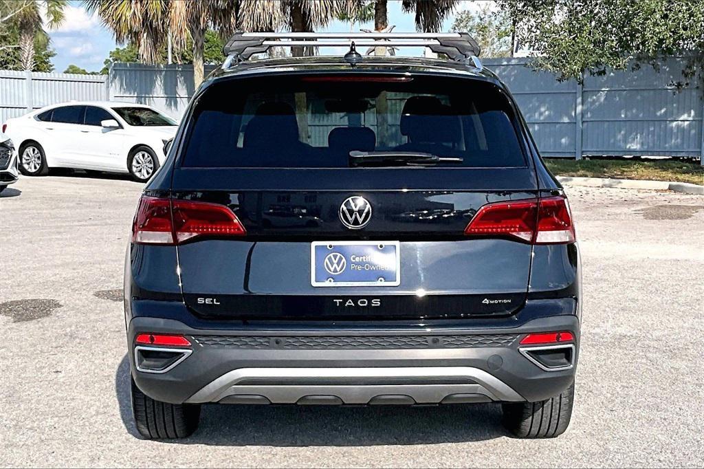 used 2022 Volkswagen Taos car, priced at $23,425