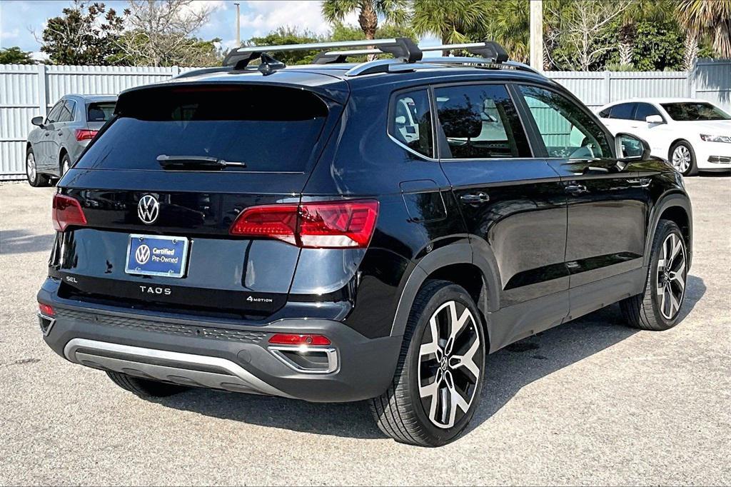 used 2022 Volkswagen Taos car, priced at $23,425