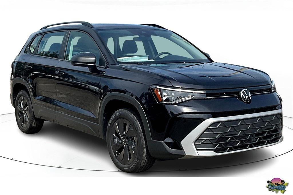 new 2025 Volkswagen Taos car, priced at $22,544