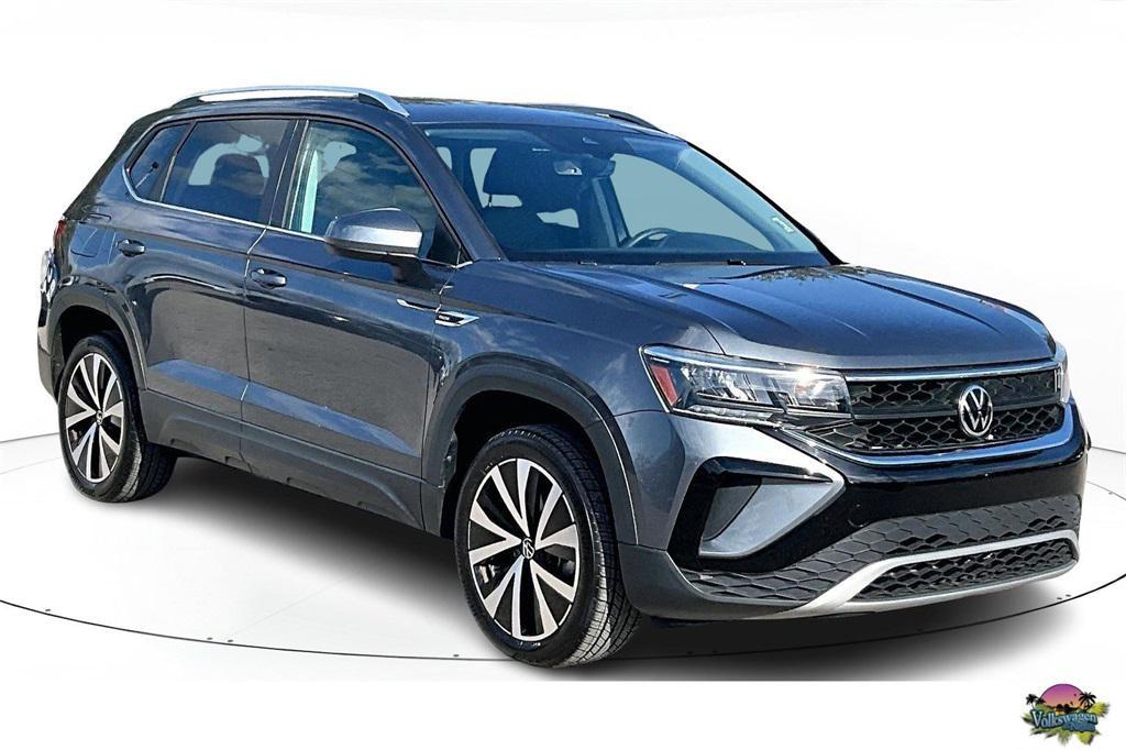 used 2022 Volkswagen Taos car, priced at $19,250