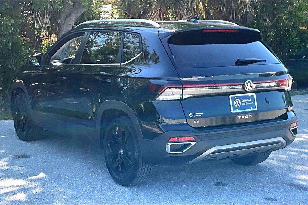 used 2025 Volkswagen Taos car, priced at $23,750