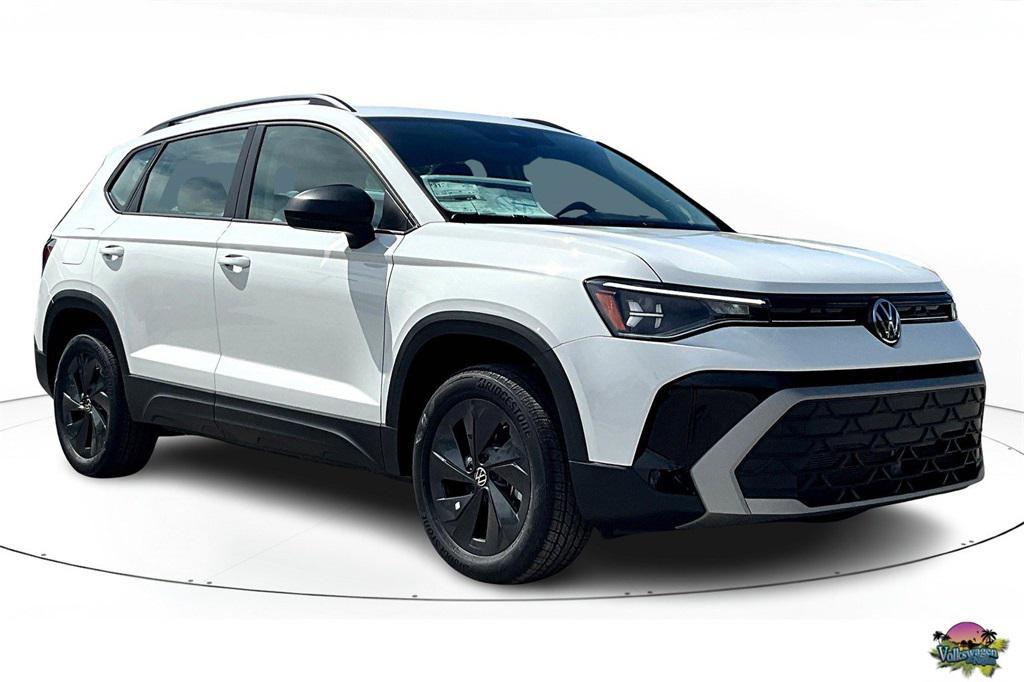 new 2025 Volkswagen Taos car, priced at $22,544