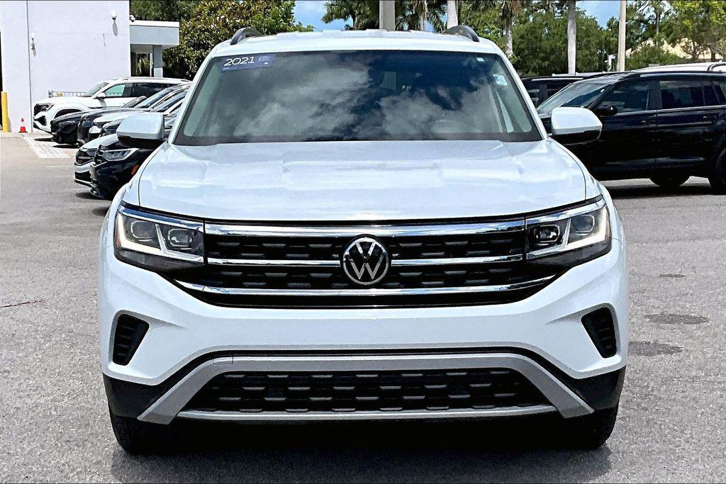 used 2021 Volkswagen Atlas car, priced at $20,999