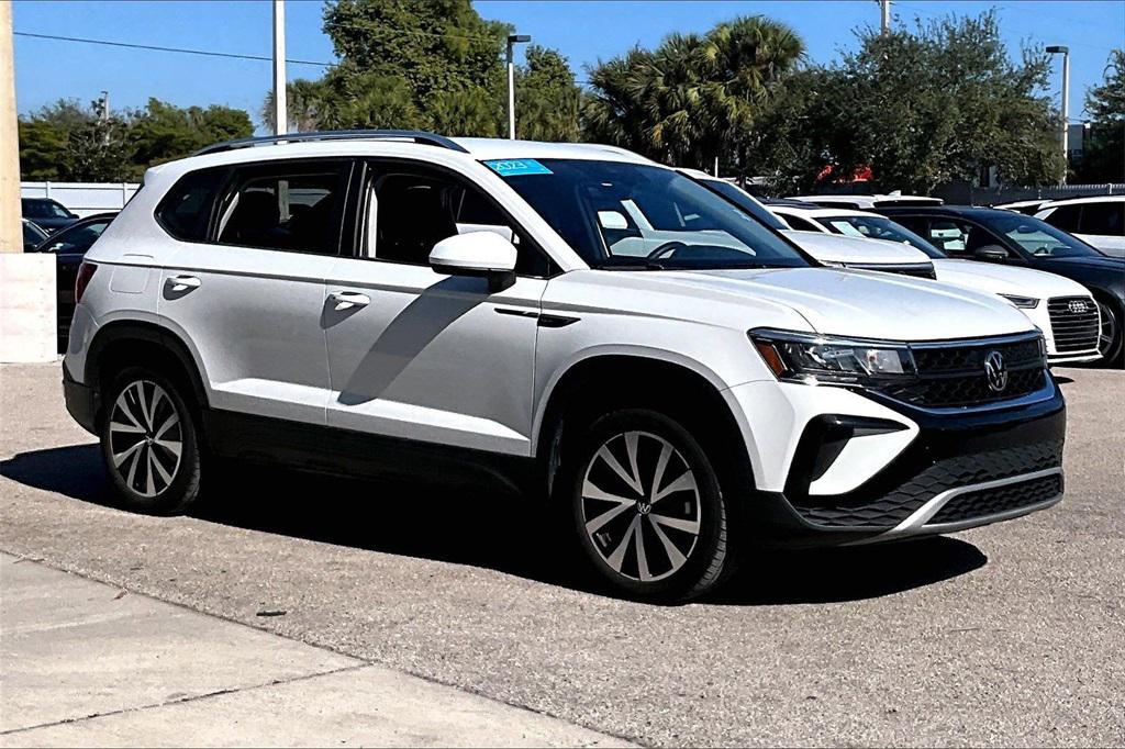 used 2023 Volkswagen Taos car, priced at $18,995