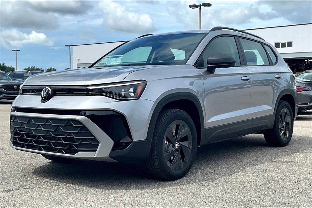 new 2025 Volkswagen Taos car, priced at $22,544