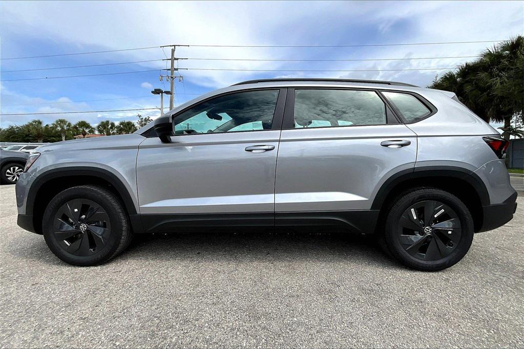 new 2025 Volkswagen Taos car, priced at $22,544