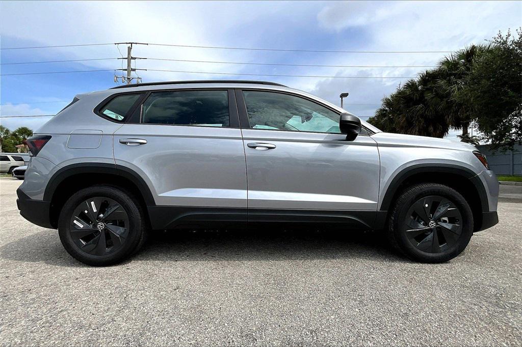 new 2025 Volkswagen Taos car, priced at $22,544