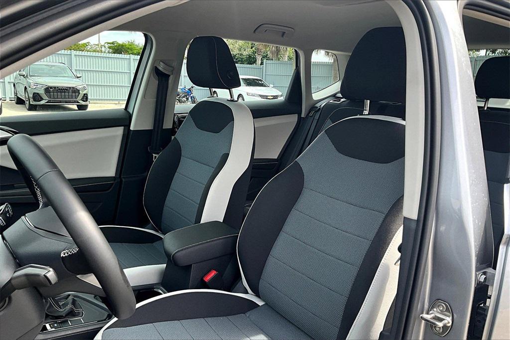 new 2025 Volkswagen Taos car, priced at $22,544