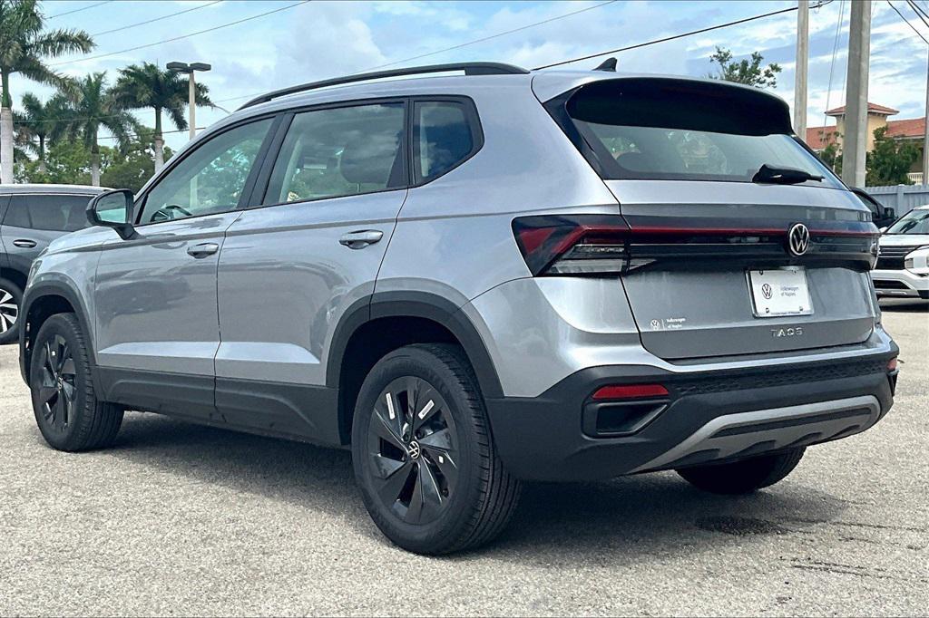 new 2025 Volkswagen Taos car, priced at $22,544