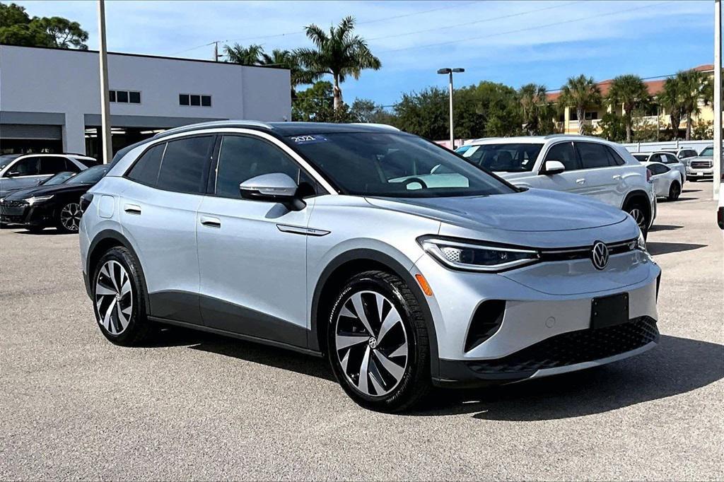used 2021 Volkswagen ID.4 car, priced at $18,000