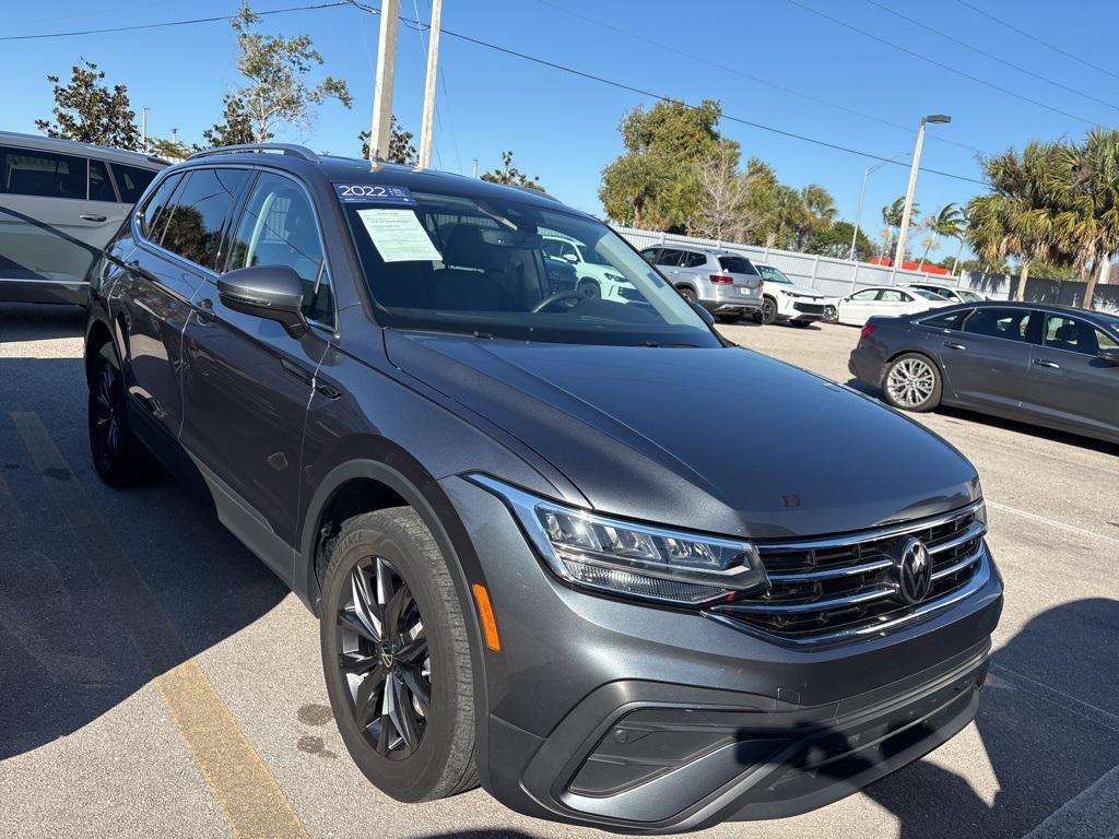 used 2022 Volkswagen Tiguan car, priced at $20,250