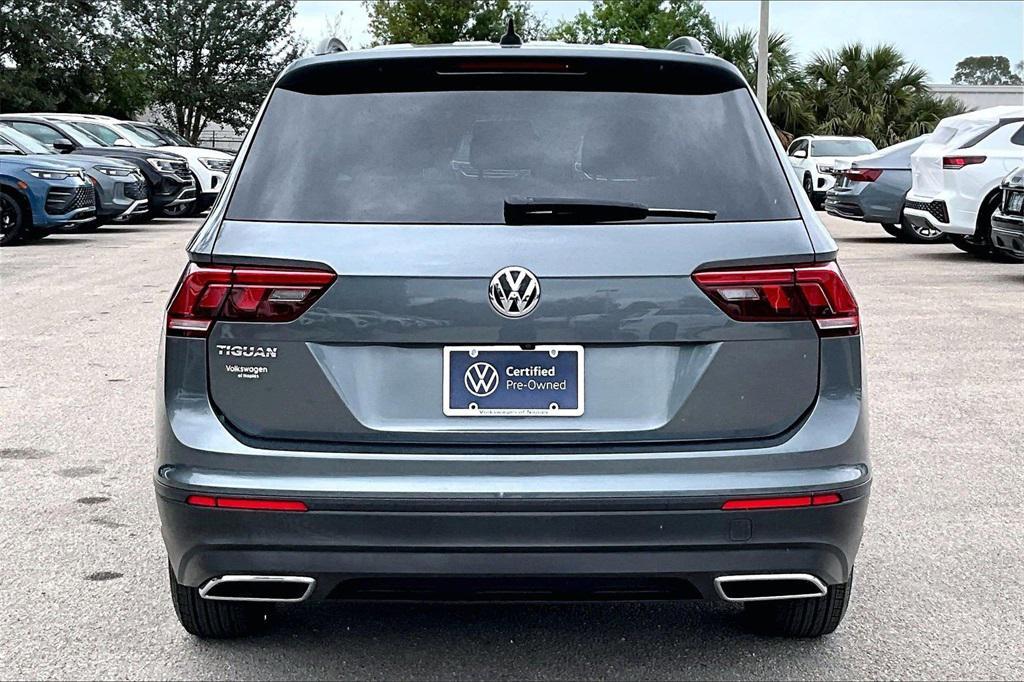 used 2021 Volkswagen Tiguan car, priced at $18,231