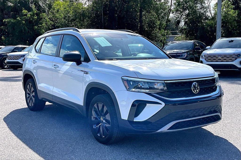 used 2022 Volkswagen Taos car, priced at $17,450