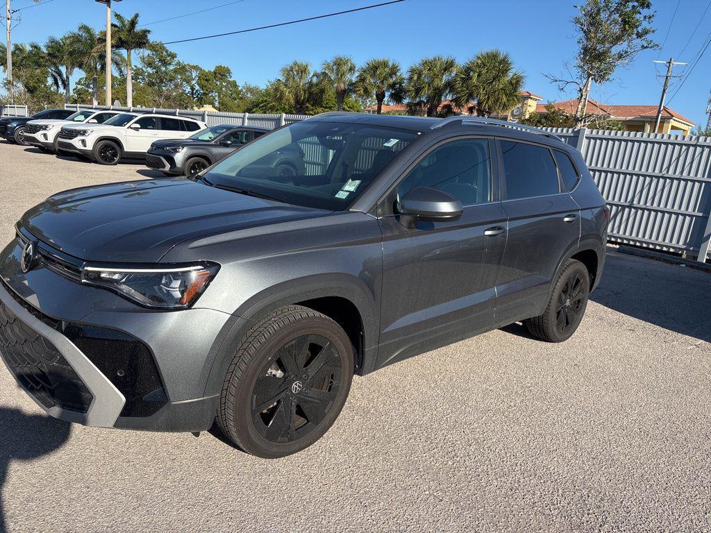 used 2025 Volkswagen Taos car, priced at $23,750