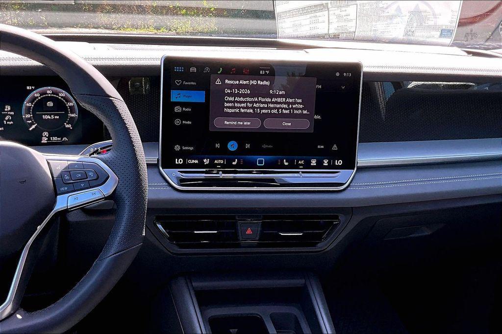 new 2026 Volkswagen Tiguan car, priced at $38,256