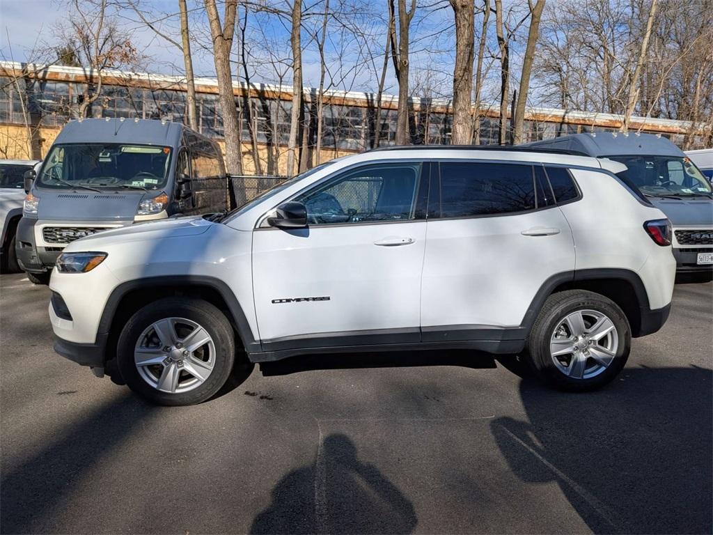 used 2022 Jeep Compass car, priced at $22,110