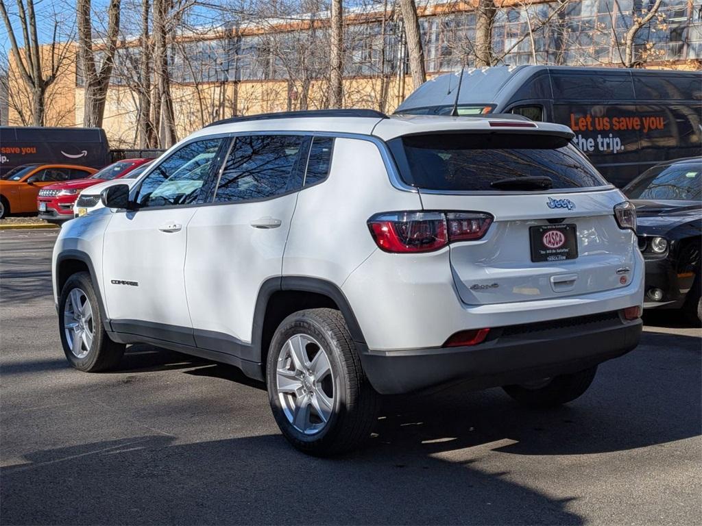 used 2022 Jeep Compass car, priced at $22,110