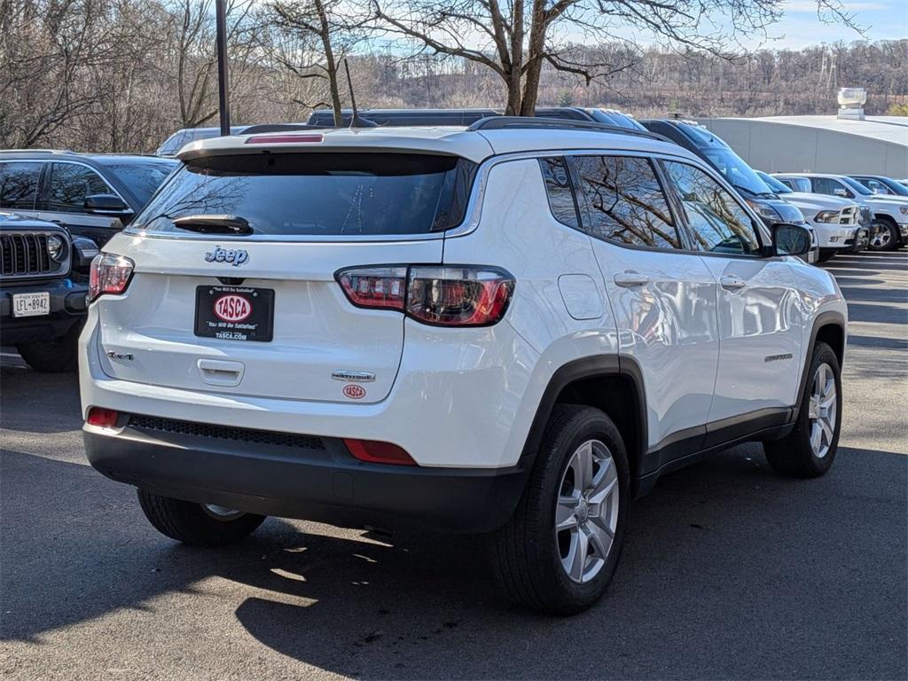used 2022 Jeep Compass car, priced at $22,110