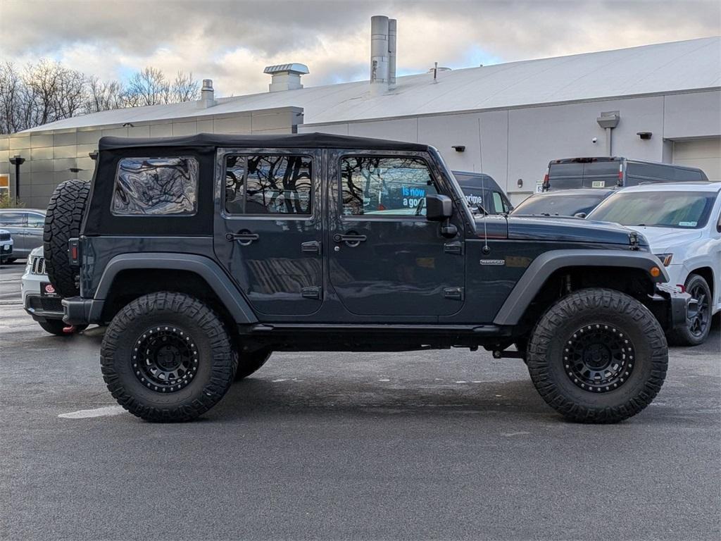 used 2017 Jeep Wrangler Unlimited car, priced at $25,840
