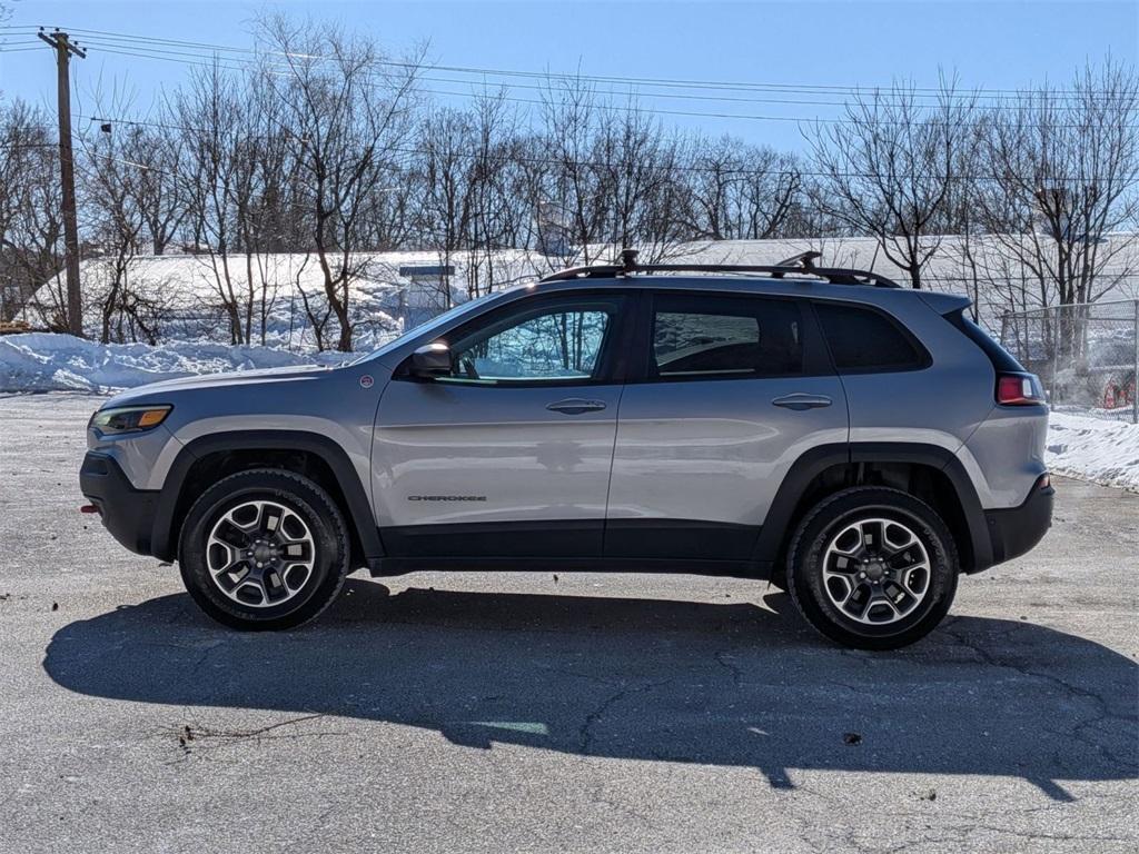 used 2021 Jeep Cherokee car, priced at $21,355
