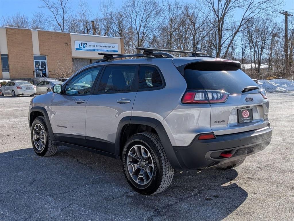 used 2021 Jeep Cherokee car, priced at $21,355