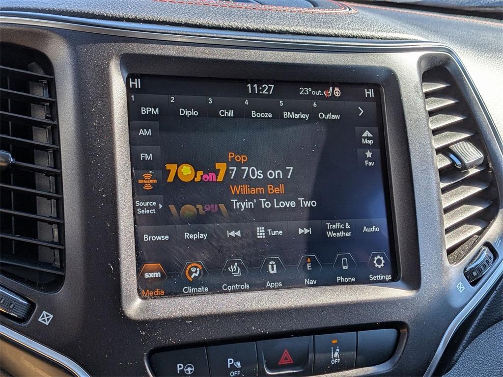 used 2021 Jeep Cherokee car, priced at $21,355