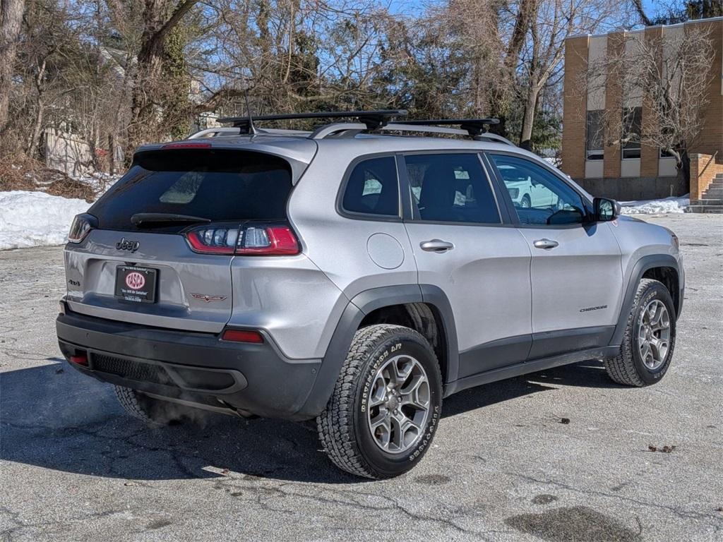 used 2021 Jeep Cherokee car, priced at $21,355