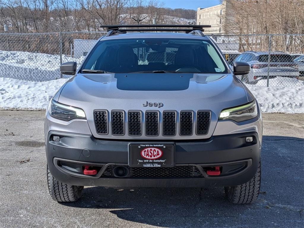 used 2021 Jeep Cherokee car, priced at $21,355