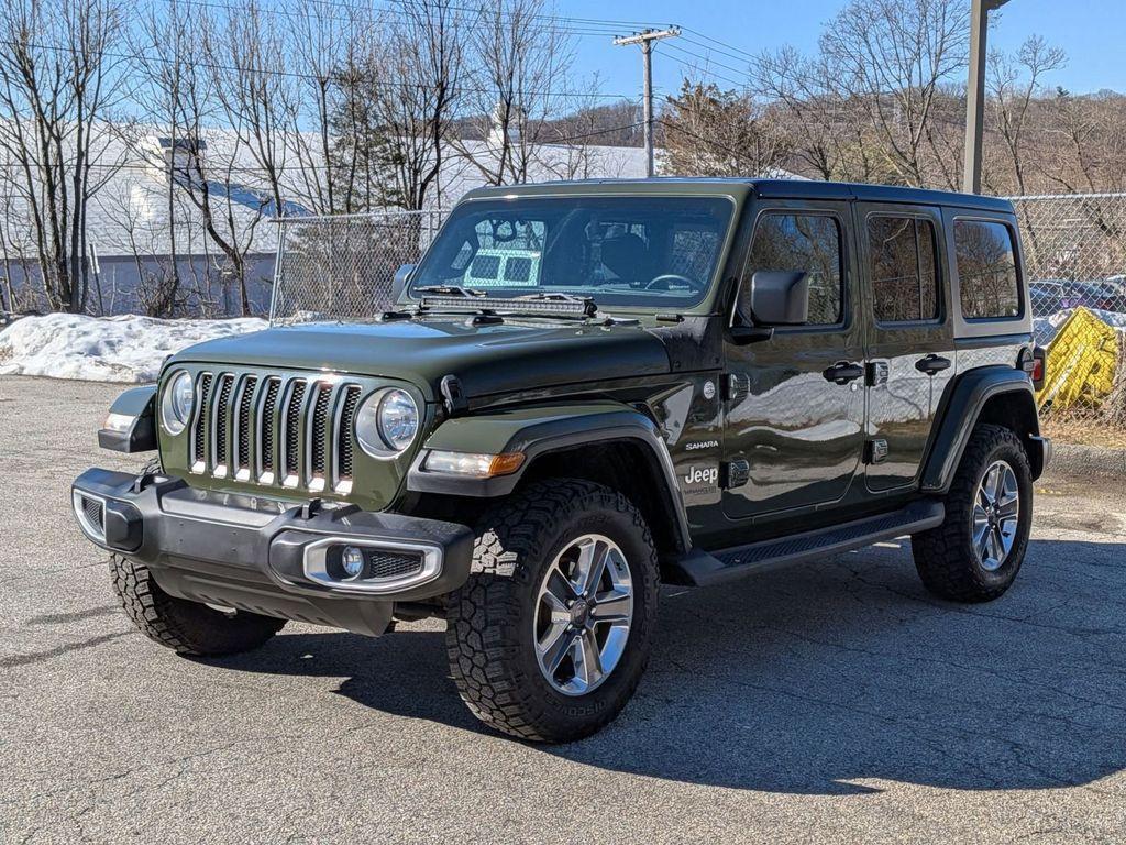used 2021 Jeep Wrangler Unlimited car, priced at $28,580