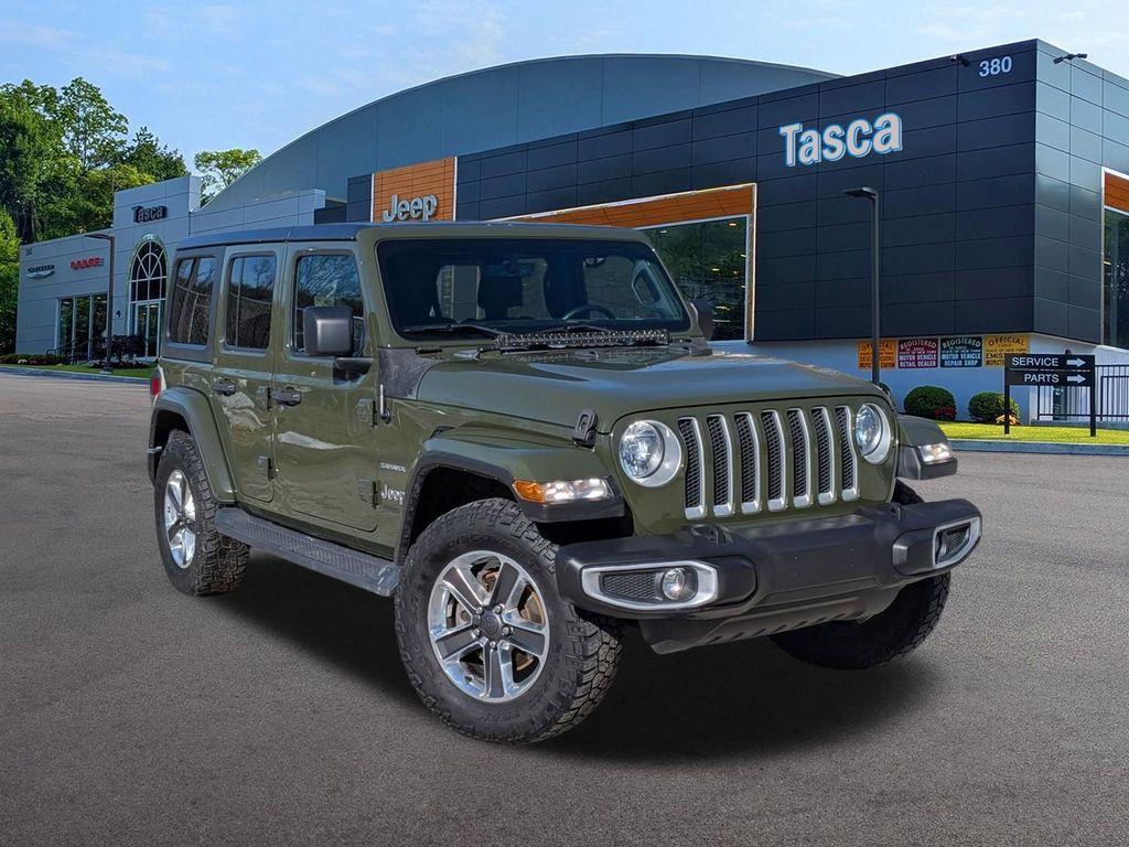 used 2021 Jeep Wrangler Unlimited car, priced at $28,580