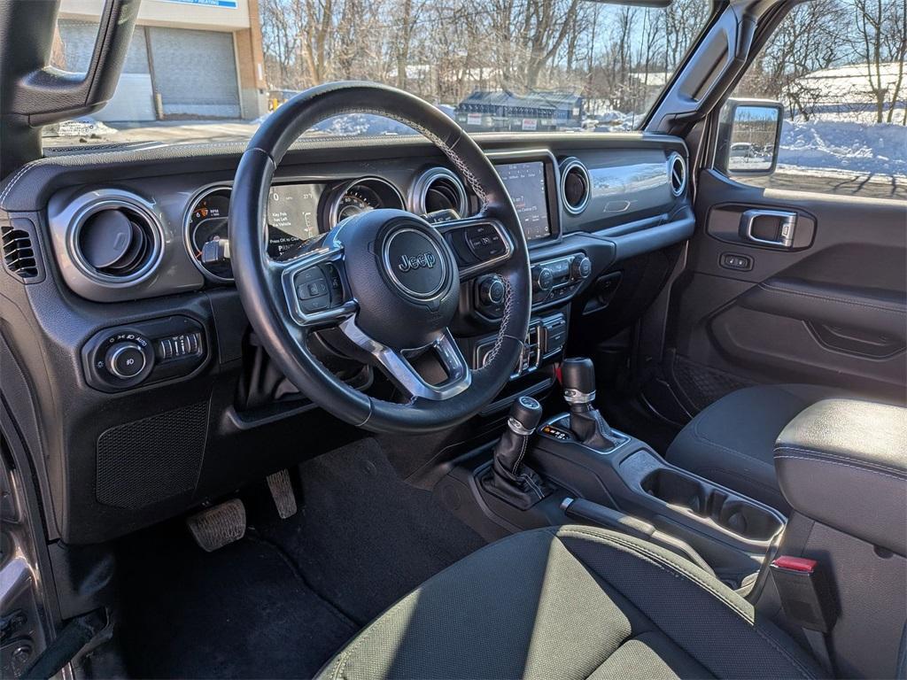 used 2022 Jeep Wrangler Unlimited car, priced at $34,990