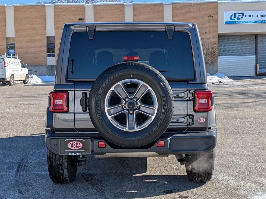 used 2022 Jeep Wrangler Unlimited car, priced at $34,990