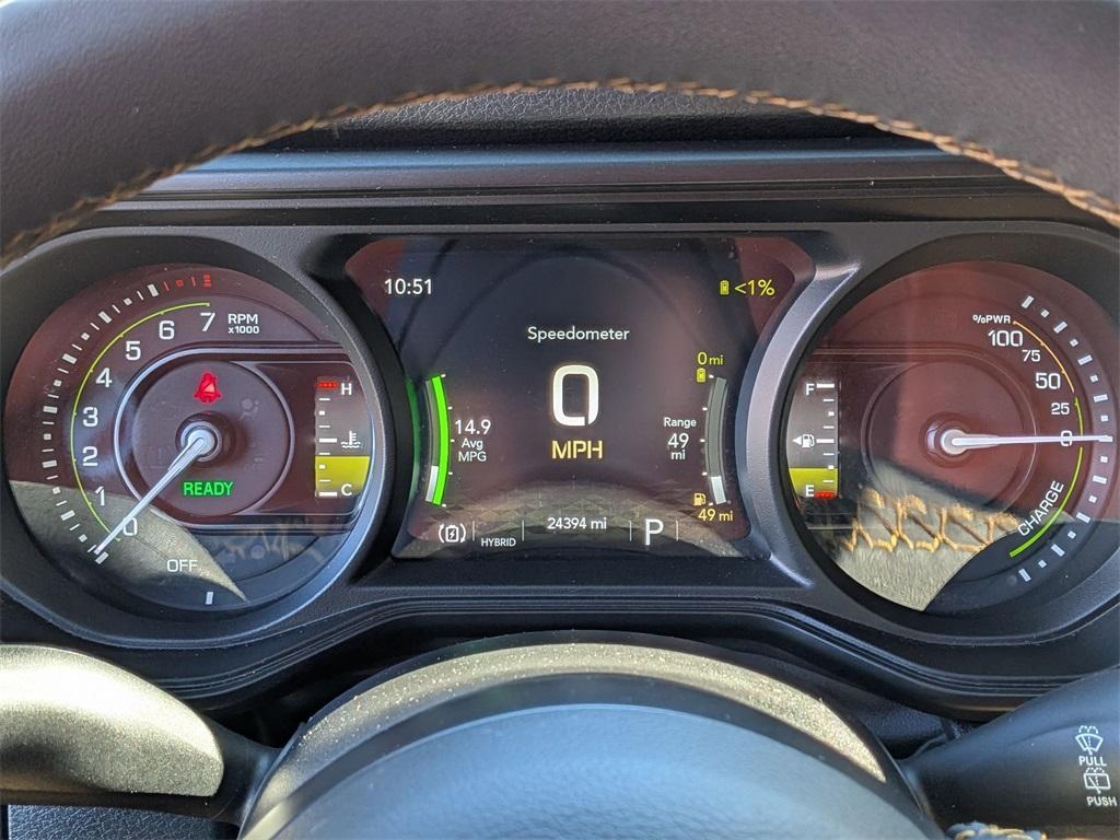 used 2024 Jeep Wrangler 4xe car, priced at $33,420
