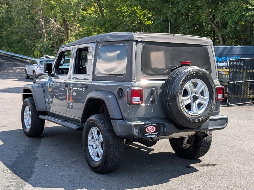 used 2020 Jeep Wrangler Unlimited car, priced at $20,270