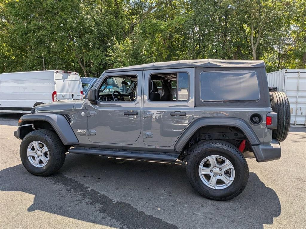 used 2020 Jeep Wrangler Unlimited car, priced at $20,270