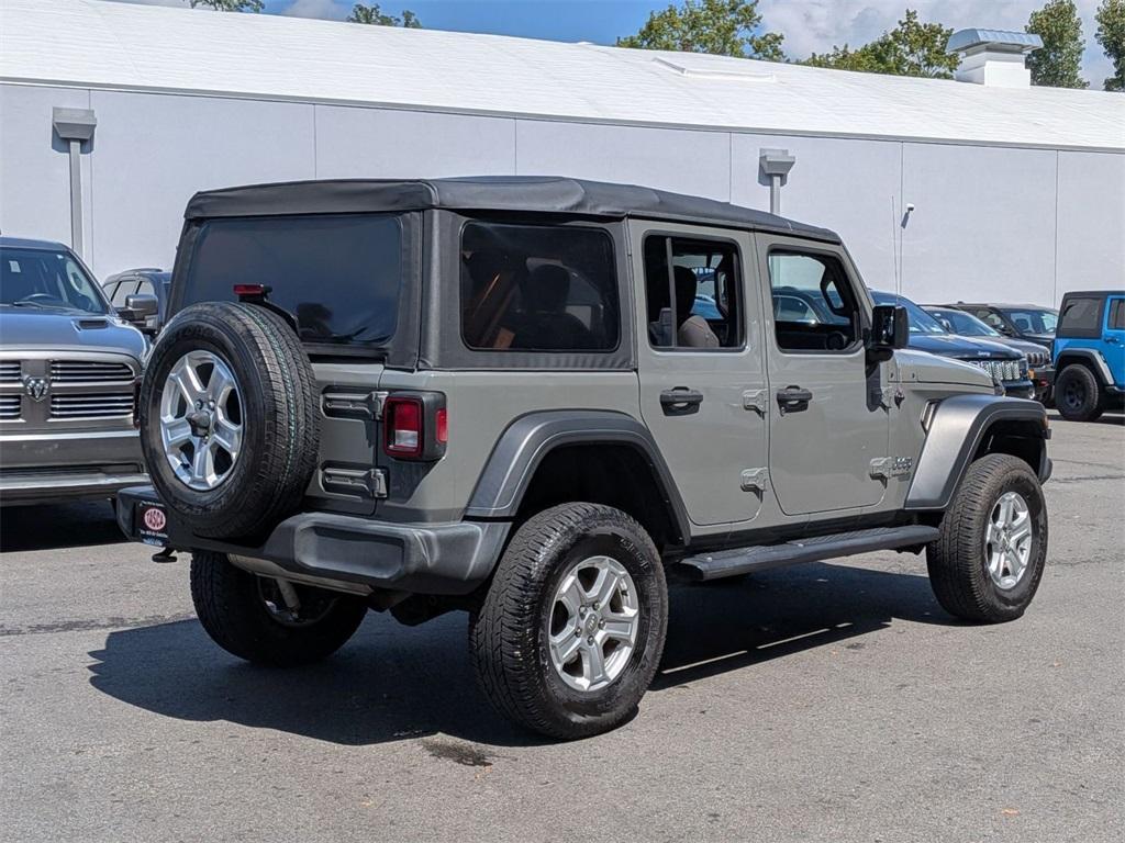 used 2020 Jeep Wrangler Unlimited car, priced at $20,270