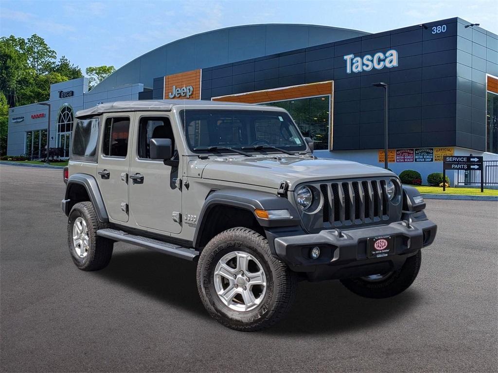 used 2020 Jeep Wrangler Unlimited car, priced at $20,270
