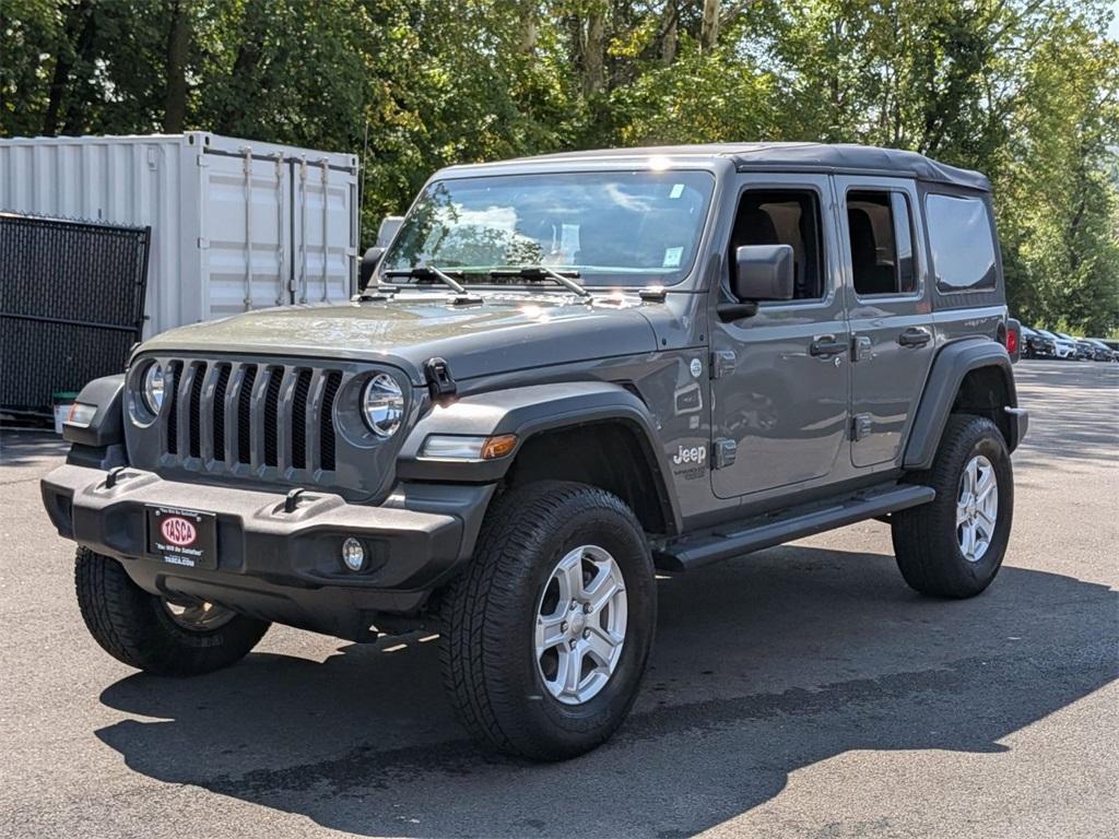 used 2020 Jeep Wrangler Unlimited car, priced at $20,270