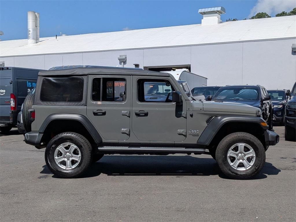 used 2020 Jeep Wrangler Unlimited car, priced at $20,270