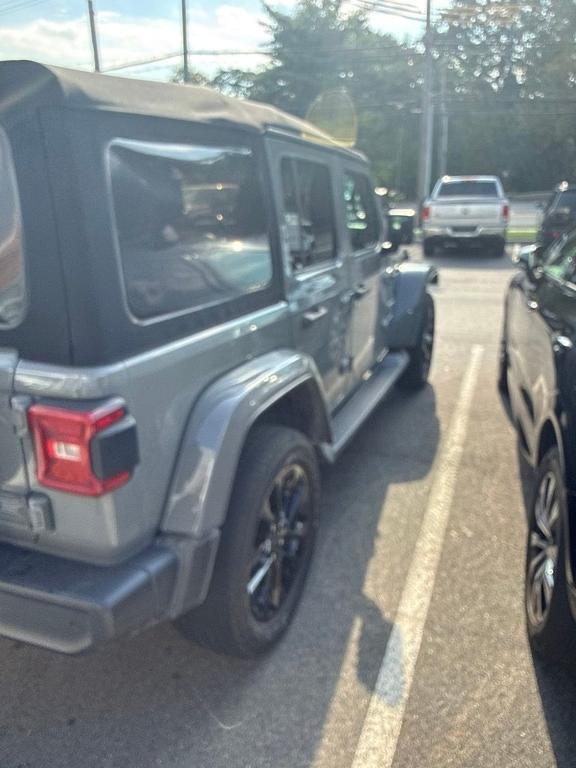 used 2021 Jeep Wrangler Unlimited 4xe car, priced at $27,675