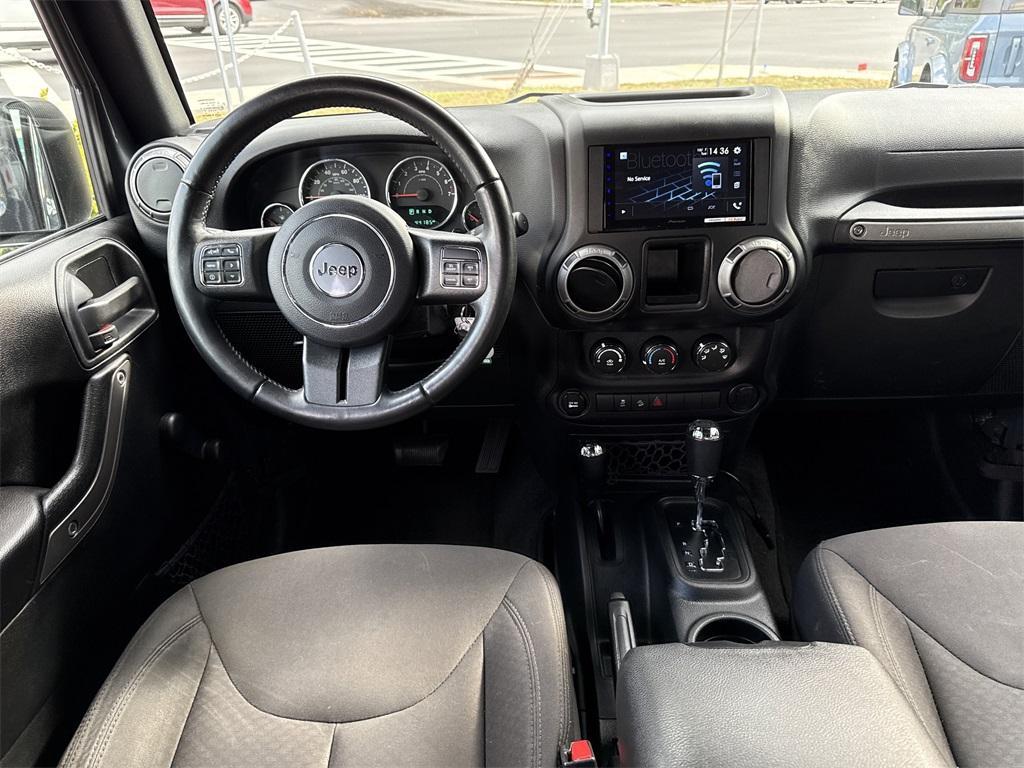 used 2017 Jeep Wrangler Unlimited car, priced at $22,200