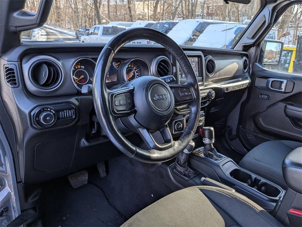 used 2022 Jeep Wrangler Unlimited car, priced at $28,590