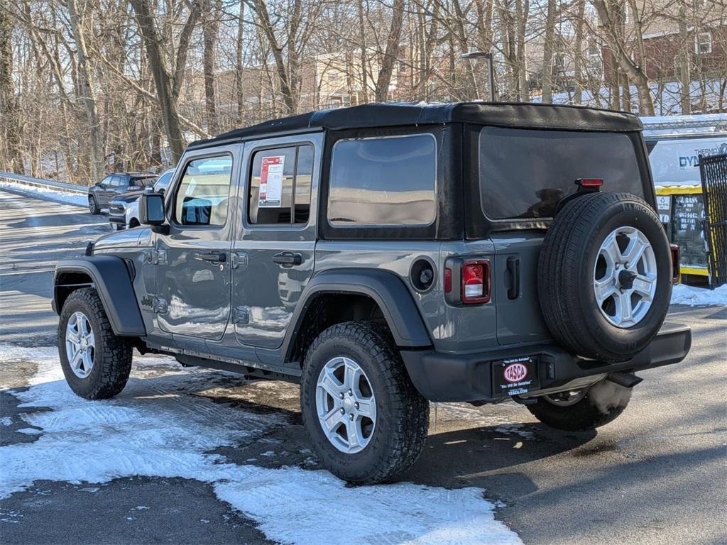 used 2022 Jeep Wrangler Unlimited car, priced at $28,590