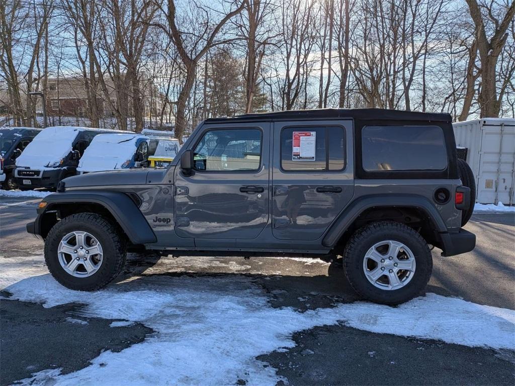 used 2022 Jeep Wrangler Unlimited car, priced at $28,590