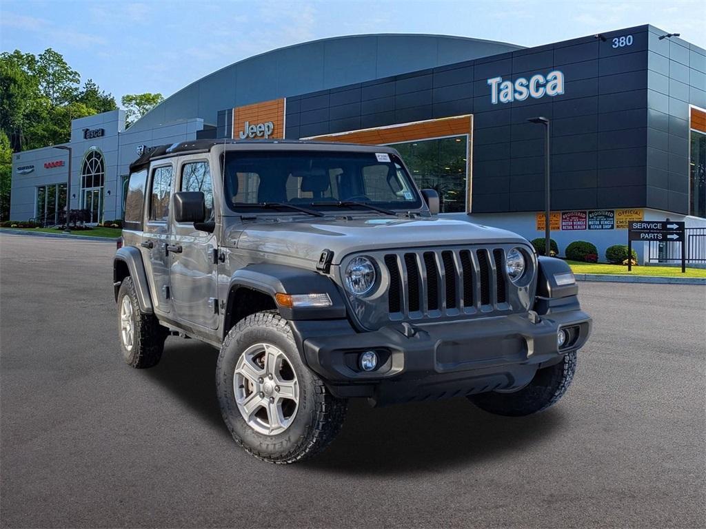 used 2022 Jeep Wrangler Unlimited car, priced at $28,590