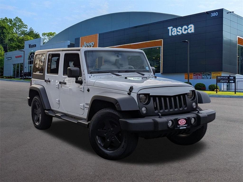 used 2018 Jeep Wrangler JK Unlimited car, priced at $18,200